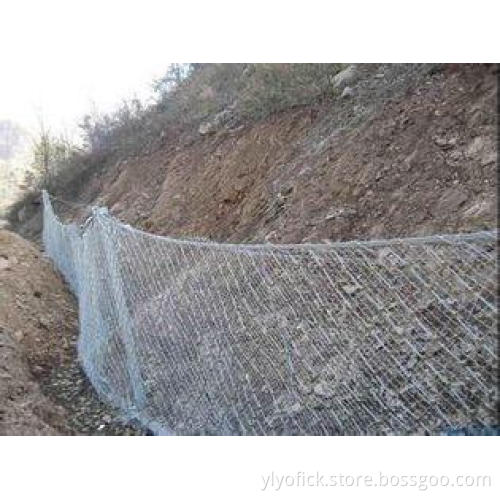 10m 30m Avalanche Gabion Protective Mesh / Passive rockfall